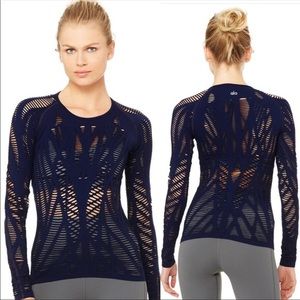 Alo Yoga Wanderer Long Sleeve Top S
